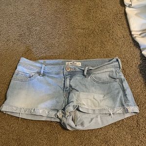 Hollister jean shorts